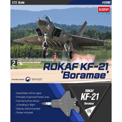 ACADEMY Model Kit letadlo 12585 ROKAF KF-21 Boramae 1:72