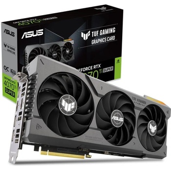 ASUS TUF Gaming GeForce RTX 4070 Ti SUPER OC 16GB GDDR6X 256bit (TUF-RTX4070TIS-O16G-GAMING/90YV0KF0-M0NA00)