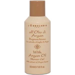 L'Erbolario Argain Oil Shower Gel - Пяна за вана и душ с екстракти от Арганови листа за повече мекота и почистване 250мл