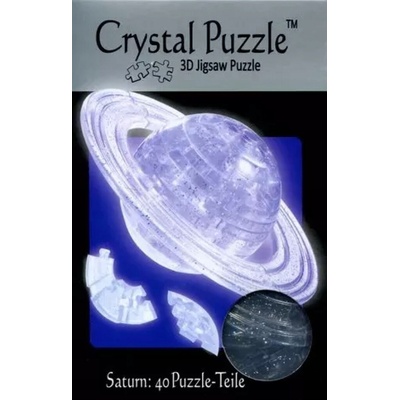 HCM Kinzel 3D Crystal puzzle Planeta Saturn 40 ks