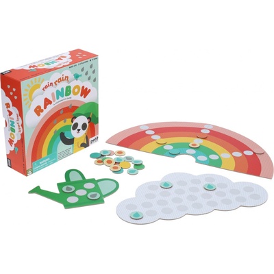 Petit Collage Rain Rain Rainbow