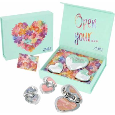 Zmile Cosmetics Sweethearts Pastel Love tvářenka 6,3 g + oční stín 2,3 g + krémový lesk na rty 1,1 g