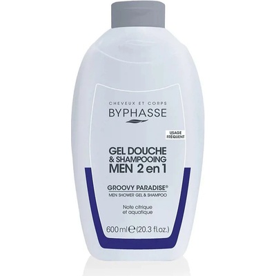 Byphasse Groovy Paradise Gel a Shampoo 600 ml