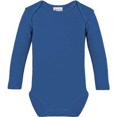 Link Kids Wear Detské body s dlhým rukávom Deep Royal