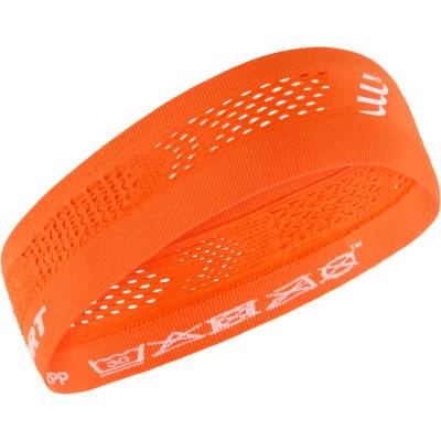 Compressport Лента за глава Compressport Thin Headband On/Off Headband - Tigerlily - размер One Size (904-2536-1011)