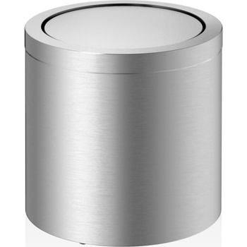 DECOR WALTHER Кошче за отпадъци в баня Basic 21 см цвят стомана мат (0608076)