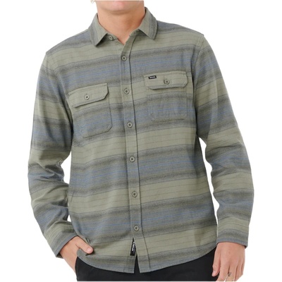 Rip Curl Мъжка риза с копчета Rip Curl Line Up Flannel Shirt - Deep Cactus - размер XXL (033-2782-0115)