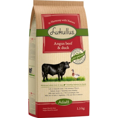 Lukullus Angus hovädzie a kačacie 4 x 1,5 kg