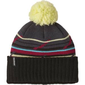 Patagonia Детска зимна шапка (beanie) Patagonia Kid's Powder Town Beanie - Mountain Minded Geo: Smolder Blue - размер One Size (204-4878-2811)