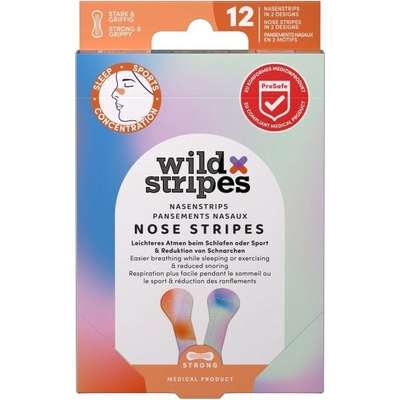 Wild Stripes Nose Patches Sunrise - Nosní pásky 12 ks