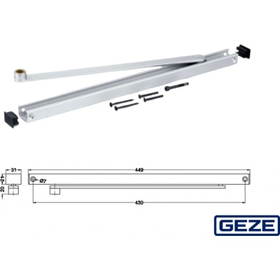 Geze 068221 stříbrná – Hledejceny.cz