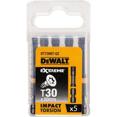 DeWALT DT7391T BITY PZ2 x 5 KS 50MM IMPACT TORSION EXTREME PRO RÁZOVÉ UTAHOVÁKY