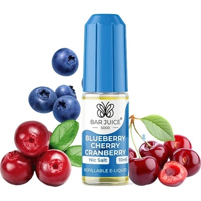 Bar Juice 5000 Salt Blueberry Cherry Cranberry 10 ml 10 mg