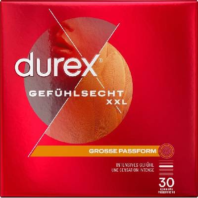 Durex Gefühlsecht XXL 8 ks
