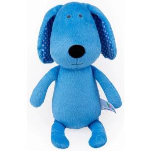 Balibazoo Мека играчка За Гушкане Dog 28cm син 81993 (111058)