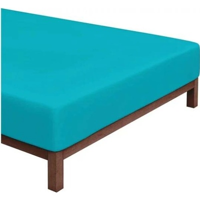 BedTex Prostěradlo jersey tyrkysové 180x200