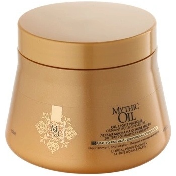 L'Oréal Mythic Oil Masque Fine Hair olejová maska pro jemné vlasy 200 ml