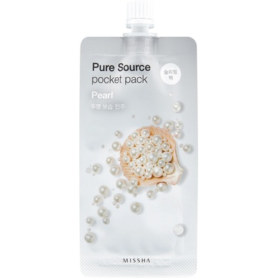 Missha Pure Source Pocket Pack (Pearl) Маска за лице дамски 10ml
