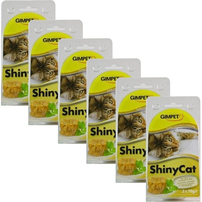 Gimborn GimCat ShinyCat тонзия + скариди + слад 12 x 70 г