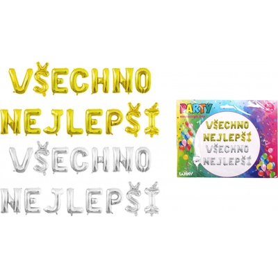 Wiky Balónik nafukovací Všetko najlepšie
