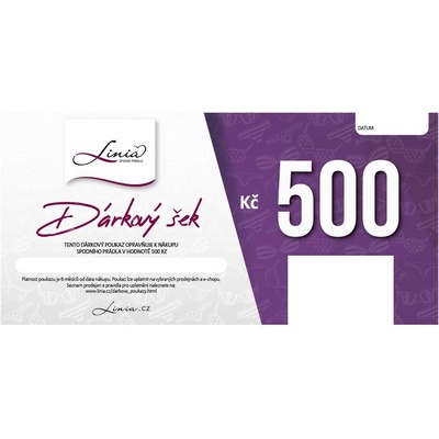 Dárkový poukaz 500,- POŠTOU