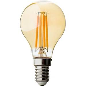UltraLux Led ЛАМПА filament 4w e14 360° 2500К ТОПКА ДИМИРАЩa--- (lfg41425d)