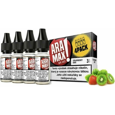Aramax Strawberry Kiwi 4 x 10 ml 3 mg