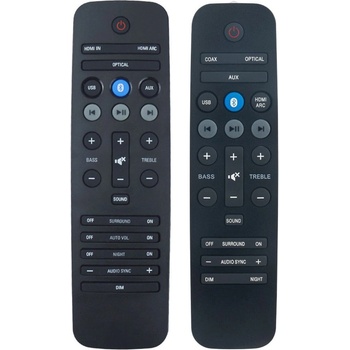 съвместим Philips htl5140b, htl5140b/12, htl1190b, htl6145c - заместител дистанционно управление (htl5140b, htl5140b/12, htl1190b, htl6145c)