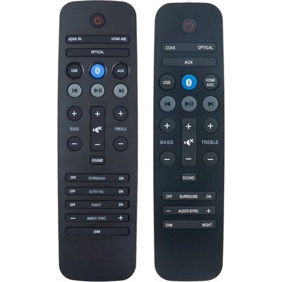 съвместим Philips htl5140b, htl5140b/12, htl1190b, htl6145c - заместител дистанционно управление (htl5140b, htl5140b/12, htl1190b, htl6145c)