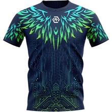 Felet unisex tričko RN 3619 Blue/Green