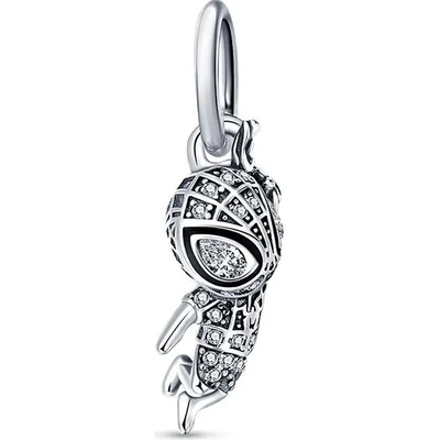 P&J Jewellery Stříbrný visací přívěsek Letící Spider-Man SBA03