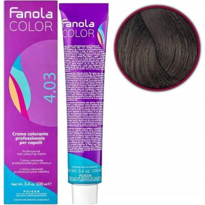 Fanola Colouring Cream 4.03 Warm Chestnut 100 ml