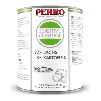 Perro Sensitive Control Losos Zemiaky 820 g