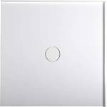 POLYSAN - Душ-тава Mirai 80x80 см, отлят мрамор, бяла 73182 (73182)