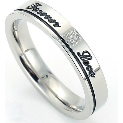 iŠperky Oceľová obrúčka forever love ID 315693