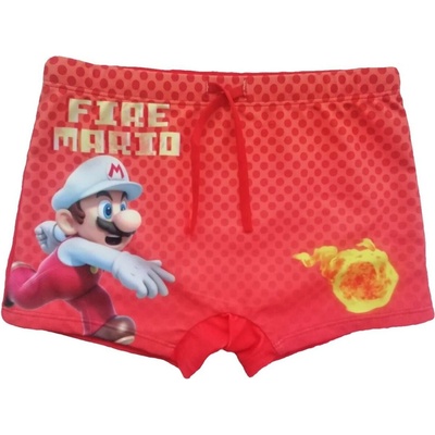 Super Mario plavky f UK 53016 041 červené