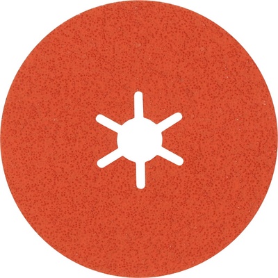 Bosch Keramický fíbrový kotúč EXPERT R782 Prisma Ceramic Fibre Disc, 100 mm, 16 mm, zrnitosť 60, 25 ks 2608621817