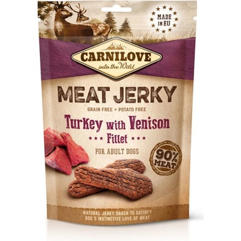 CARNILOVE Jerky Snack Turkey with Venison Fillet 100 g
