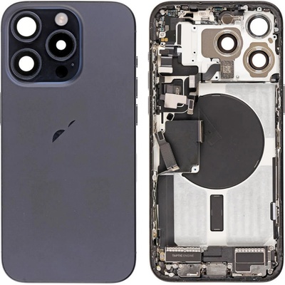 Apple iPhone 14 Pro - Zadní housing s předinstalovanými díly (Deep Purple)