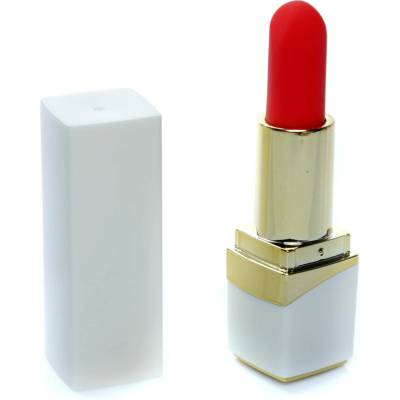 Boss Series Lipsick White Mini ve tvaru rtěnky