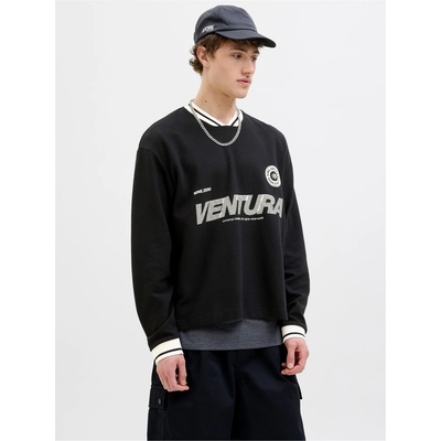 JACK & JONES Блуза Jack and Jones Men's Sports Crew Sweatshirt - Black