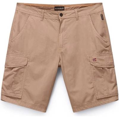 Napapijri Къси панталони Napapijri Men's NOTO Black Cargo Shorts - Tannin N1Q
