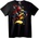 NOONEBRAND Тениска Deadpool срещу Wolverine - 2XL, Black