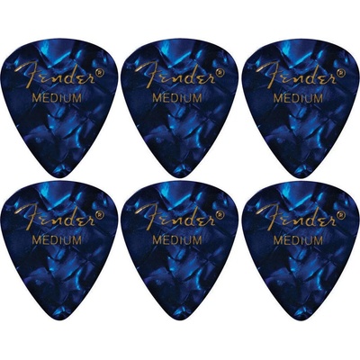 Fender 351 Shape M6 Blue Moto Перце за китара (198-2351-302-KUS-6PACK-SET)