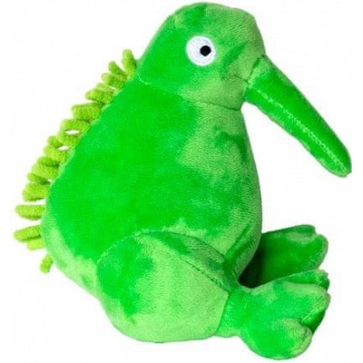 Kiwi Walker Hračka pes Plush pískací 16 cm Zelená