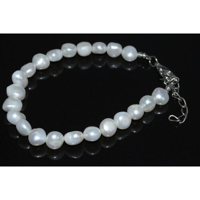 Silver Hestia Elegantný náramok z kultivovaných sladkovodných perál FE50070815736151HI