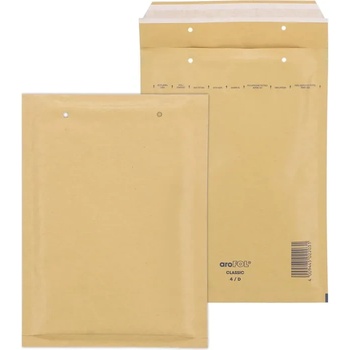 Полиетиленови подплатени пликове, самозалепващи се, кафеви aro fol w4/d 28 х 20 см. 2031