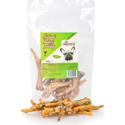 NATURECA pochoutka Kuřecí pařáty sušené 100 g