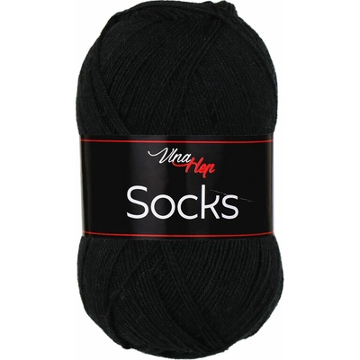 Vlna-hep Socks - ponožková Socks: 6001 Černá
