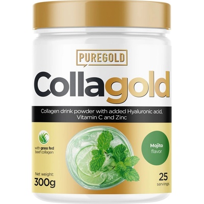 PureGold CollaGold + kys. hyaluronová Příchuť Mojito 300 g
